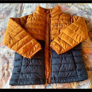 Kids Columbia Omni-heat Jacket size XS (6/7) color Blue/ocre